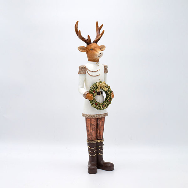 ΤΑΡΑΝΔΟΣ ΠΟΛΥΡΕΖΙΝ, ΜΕ ΣΤΕΦΑΝΙ, 41.5cm