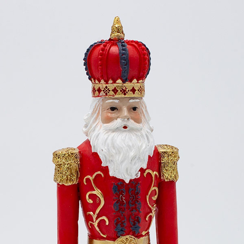 ΣΤΡΑΤΗΓΟΣ ΠΟΛΥΡΕΖΙΝ, ΜΕ ΣΤΕΜΜΑ, ΚΟΚΚΙΝΟΣ, 23cm