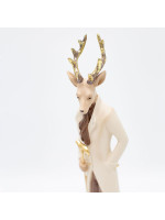 ΤΑΡΑΝΔΟΣ ΠΟΛΥΡΕΖΙΝ, ΜΕ ΣΜΟΚΙΝ ΚΑΙ ΜΠΑΣΤΟΥΝΙ, 31cm