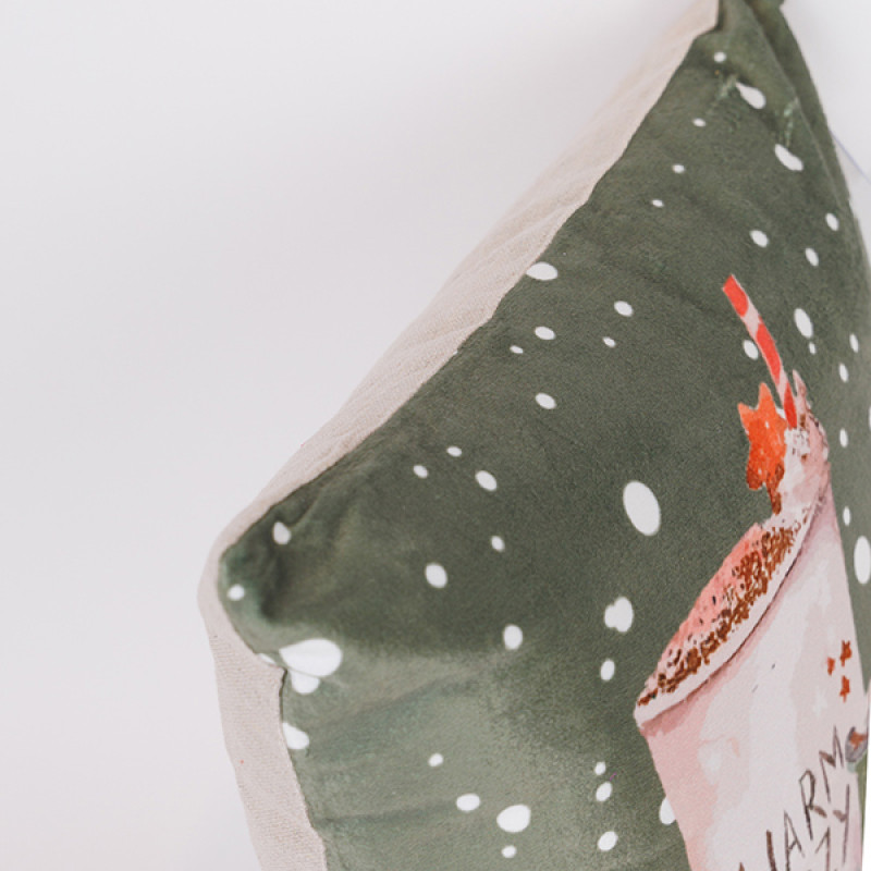 ΜΑΞΙΛΑΡΙ ΜΕ ΧΡΙΣΤΟΥΓΕΝΝΙΑΤΙΚΟ DECOR, 40x40cm