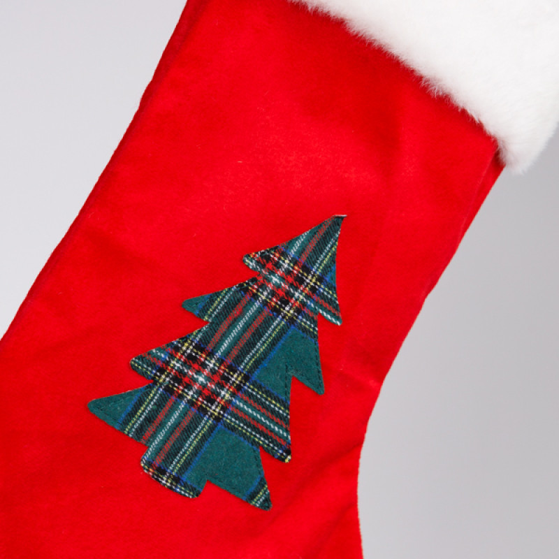 ΚΑΛΤΣΑ ΜΕ ΔΕΝΤΡΑΚΙ, ΚΟΚΚΙΝΗ, 25x35cm