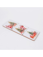 ΣΟΥΒΕΡ ΜΕ ΑΗ ΒΑΣΙΛΗ, ΣΕΤ 6ΤΜΧ, 9.5x9.5x0.47cm