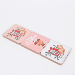 ΣΟΥΒΕΡ ΜΕ ΧΡΙΣΤΟΥΓΕΝΝΙΑΤΙΚΑ ΣΧΕΔΙΑ, ΣΕΤ 6ΤΜΧ, 9.5x9.5x0.47