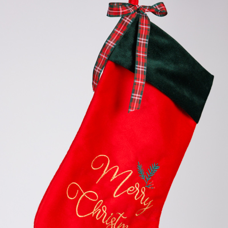 ΚΑΛΤΣΑ, ΚΟΚΚΙΝΟ ΒΕΛΟΥΔΟ, 25x40cm