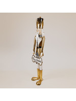 ΚΑΡΥΟΘΡΑΥΣΤΗΣ ΜΕ ΠΙΝΑΚΙΔΑ, ΜΕΤΑΛΛΙΚΟΣ, ΧΡΥΣΟΣ, 27.30x27.95x165cm