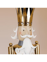 ΚΑΡΥΟΘΡΑΥΣΤΗΣ ΜΕ ΠΙΝΑΚΙΔΑ, ΜΕΤΑΛΛΙΚΟΣ, ΧΡΥΣΟΣ, 27.30x27.95x165cm