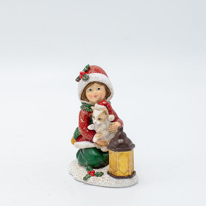 ΔΙΑΚΟΣΜΗΤΙΚΟ ΠΟΛΥΡΕΖΙΝ, ΚΟΡΙΤΣΑΚΙ ΜΕ ΓΑΤΟΥΛΑ, ΑΠΑΛΟ ΡΟΖ, 7.5x9cm