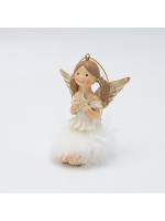 ΑΓΓΕΛΑΚΙ ΚΑΘΙΣΤΟ ΜΕ ΑΣΤΕΡΑΚΙ, ΑΠΑΛΟ ΡΟΖ, 7x5x8cm