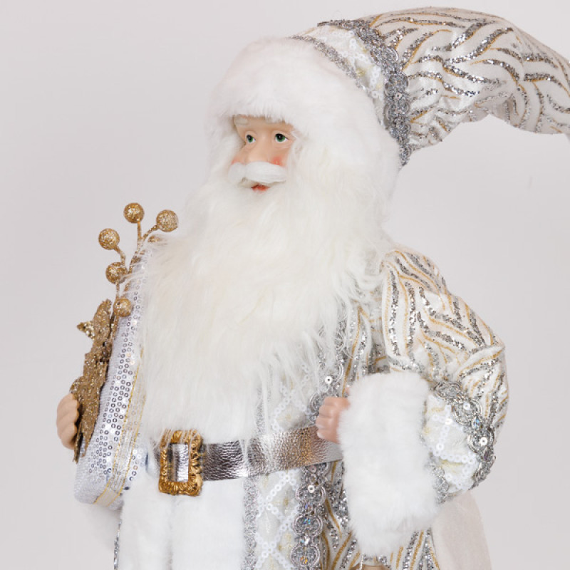 ΑΓΙΟΣ ΒΑΣΙΛΗΣ, ΑΣΗΜΙ ΧΡΥΣΟ, ΜΕ ΦΑΝΑΡΑΚΙ, 60cm