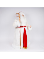 ΑΓΙΟΣ ΒΑΣΙΛΗΣ,ΜΕ ΛΕΥΚΟ ΚΟΚΚΙΝΟ ΡΟΥΧΟ, 90cm