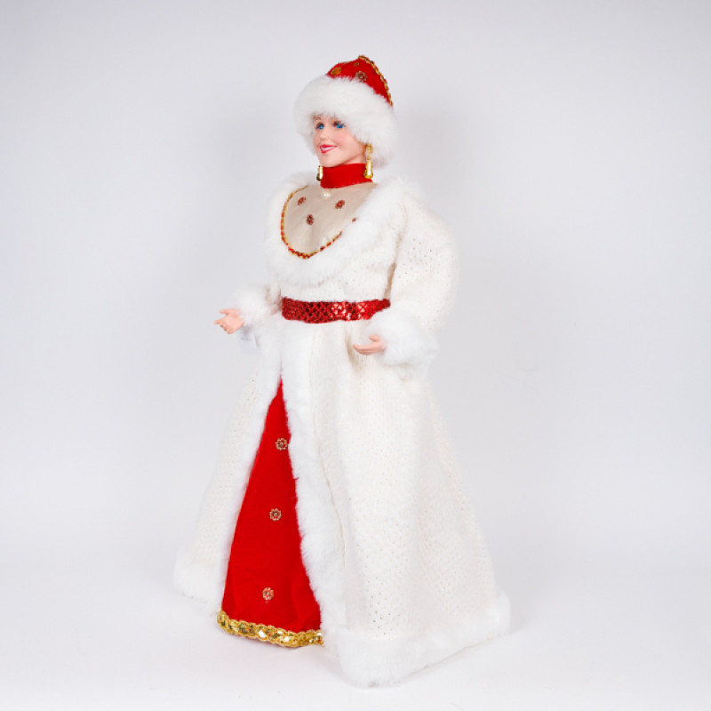 ΒΑΣΙΛΙΣΣΑ ΤΟΥ ΧΙΟΝΙΟΥ, ΜΕ ΛΕΥΚΟ ΚΟΚΚΙΝΟ ΡΟΥΧΟ, 80cm