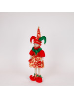 ΑΡΛΕΚΙΝΟΣ ΜΕ ΠΛΟΥΜΙΣΤΗ ΦΟΥΣΤΑ, 53cm