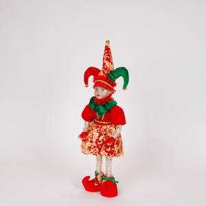 ΑΡΛΕΚΙΝΟΣ ΜΕ ΠΛΟΥΜΙΣΤΗ ΦΟΥΣΤΑ, 53cm