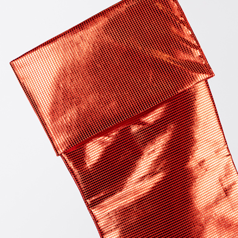 ΚΑΛΤΣΑ, ΜΕΤΑΛΛΙΚΟ ΚΟΚΚΙΝΟ, 49cm