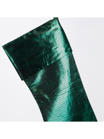 ΚΑΛΤΣΑ, ΜΕΤΑΛΛΙΚΟ ΠΡΑΣΙΝΟ, 49cm