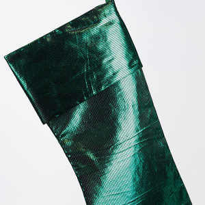 ΚΑΛΤΣΑ, ΜΕΤΑΛΛΙΚΟ ΠΡΑΣΙΝΟ, 49cm