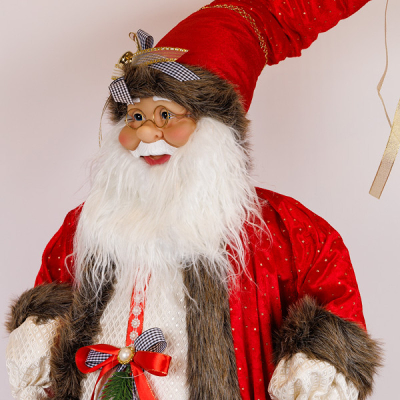 ΑΗ ΒΑΣΙΛΗΣ ΜΕΚΟΚΚΙΝΟ ΚΑΙ ΜΑΥΡΟ ΚΑΡΟ ΡΟΥΧΟ, 90cm