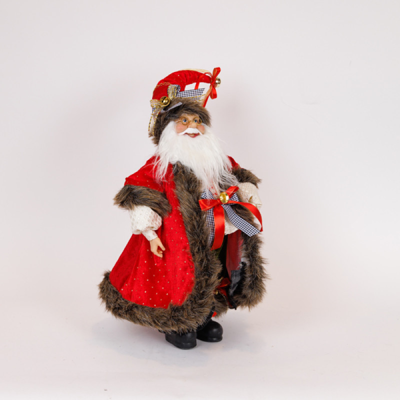 ΑΗ ΒΑΣΙΛΗΣ ΜΕΚΟΚΚΙΝΟ ΚΑΙ ΜΑΥΡΟ ΚΑΡΟ ΡΟΥΧΟ, 46cm