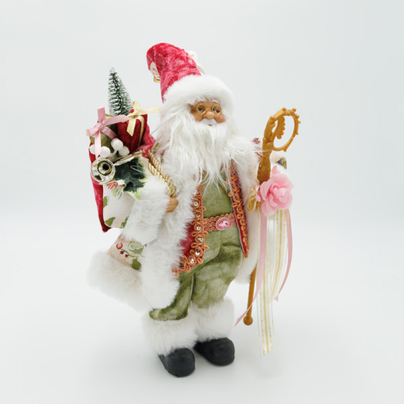 ΑΗ ΒΑΣΙΛΗΣ, ΜΕ ΡΟΖ VINTAGE ΡΟΥΧΟ, 30cm