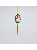 ΣΤΟΛΙΔΙ ΚΛΕΙΔΙ ΜΕ ΑΗ ΒΑΣΙΛΗ, ΧΡΥΣΟ, 9x4cm