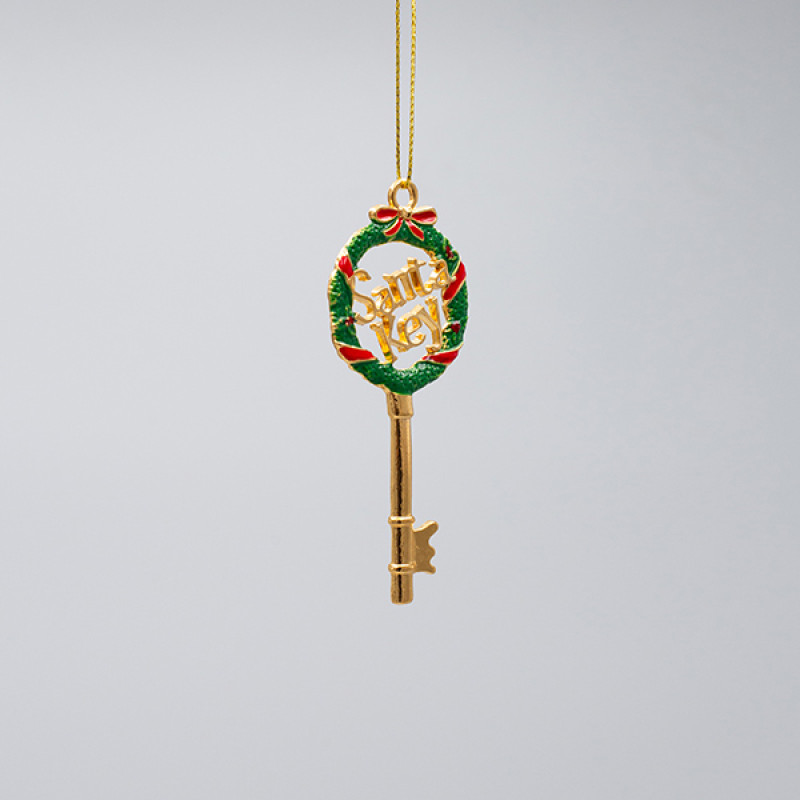 ΚΛΕΙΔΙ ΤΟΥ ΑΗ ΒΑΣΙΛΗ, ΧΡΥΣΟ, 9x4cm