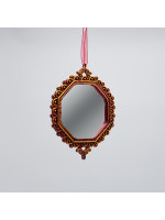 ΣΤΟΛΙΔΙ ΚΡΕΜΑΣΤΟ, VINTAGE ΚΑΘΡΕΦΤΗΣ, ΜΠΡΟΝΖΕ, 15.5x12cm