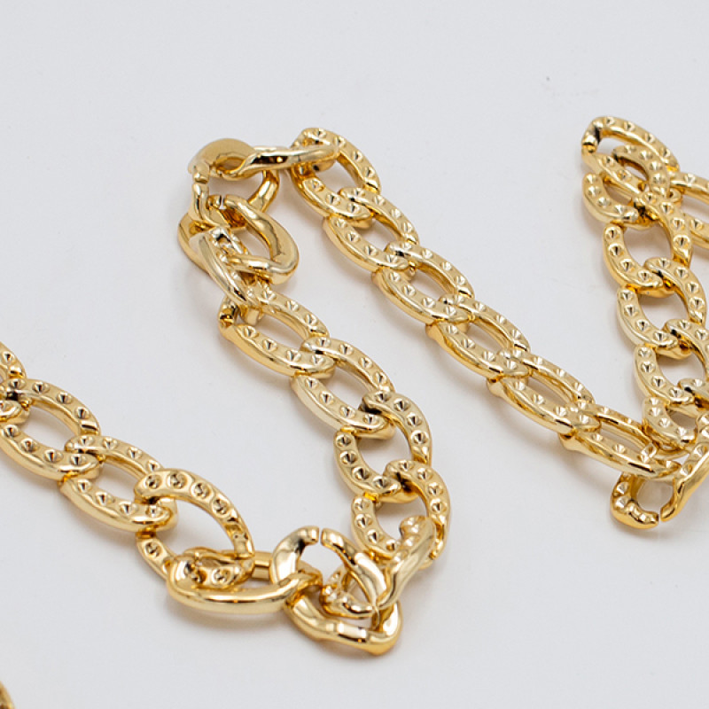 ΑΛΥΣΙΔΑ ΔΙΑΚΟΣΜΗΤΙΚΗ, ΠΛΑΣΤΙΚΗ, ΧΡΥΣΗ, 150x2cm