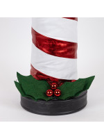 ΚΕΡΙ ΠΤΥΣΟΜΕΝΟ ΜΕ ΚΙΝΟΥΜΕΝΗ ΦΛΟΓΑ, CANDY, ΜΠΑΤΑΡΙΑΣ, 100cm