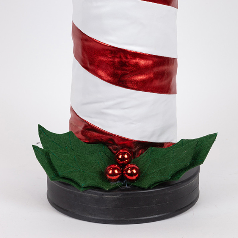 ΚΕΡΙ ΠΤΥΣΟΜΕΝΟ ΜΕ ΚΙΝΟΥΜΕΝΗ ΦΛΟΓΑ, CANDY, ΜΠΑΤΑΡΙΑΣ, 100cm