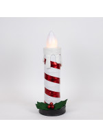 ΚΕΡΙ ΠΤΥΣΟΜΕΝΟ ΜΕ ΚΙΝΟΥΜΕΝΗ ΦΛΟΓΑ, CANDY, ΜΠΑΤΑΡΙΑΣ, 60cm