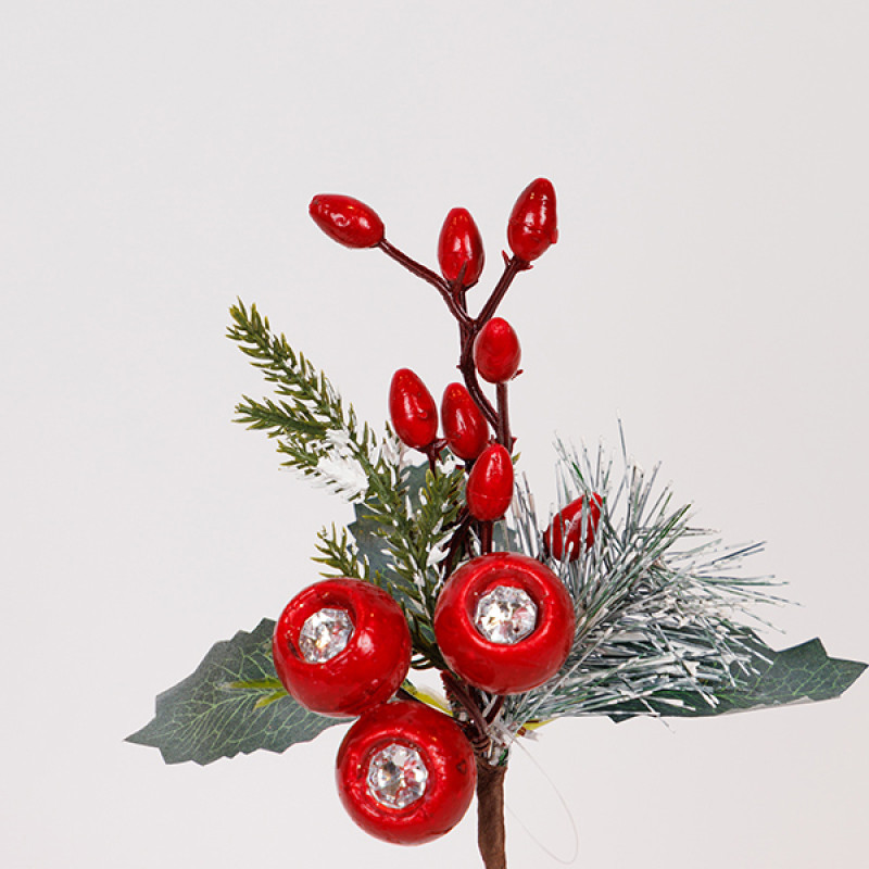 ΠΙΚΑΚΙ ΜΕ ΚΟΚΚΙΝΑ CRANBERRIES, 20cm