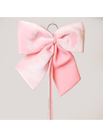 ΦΙΟΓΚΟΣ, ΒΕΛΟΥΔΙΝΟΣ ΡΟΖ, ΜΕ ΚΟΡΔΕΛΑ, 44cm