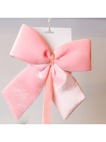 ΦΙΟΓΚΟΣ, ΒΕΛΟΥΔΙΝΟΣ ΡΟΖ, ΜΕ ΚΟΡΔΕΛΑ, 28cm