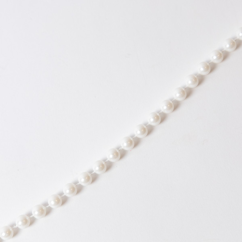 ΑΛΥΣΙΔΑ ΜΕ ΚΡΕΜ ΠΕΡΛΑ, 10mm, 1000cm