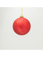 ΠΛΑΣΤΙΚΗ ΜΠΑΛΑ, ΚΟΚΚΙΝΗ ΜΕ ΕΦΕ ΠΛΕΞΗΣ, ΣΕΤ 6ΤΜΧ, 8cm