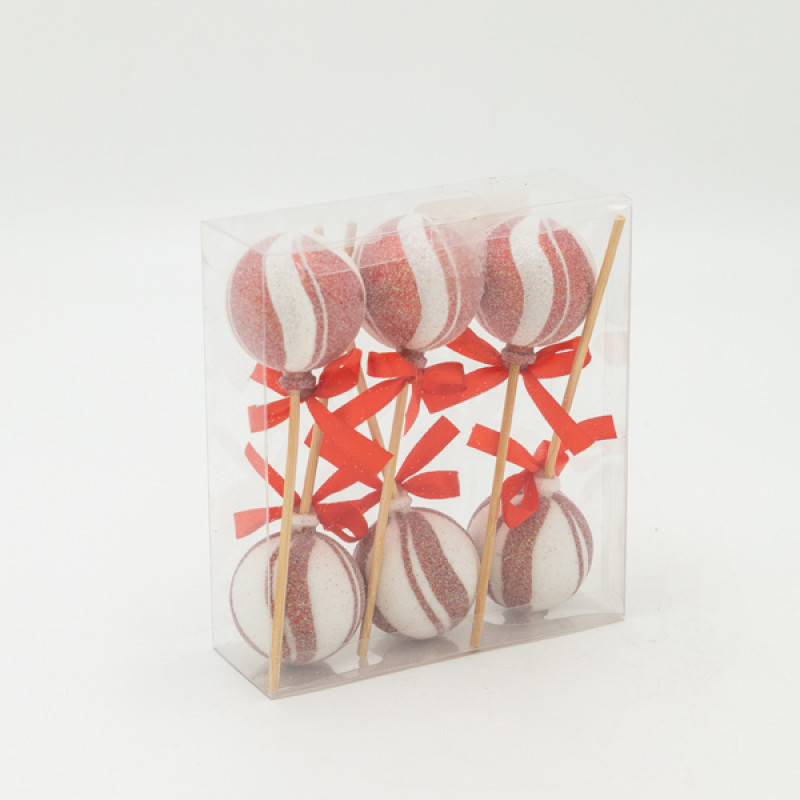 ΠΛΑΣΤΙΚΟ ΣΤΟΛΙΔΙ, ΓΛΥΦΙΤΖΟΥΡΙ, CANDY, ΣΕΤ 6ΤΜΧ, 4cm