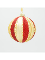 ΠΛΑΣΤΙΚΗ ΜΠΑΛΑ, ΚΟΚΚΙΝΟ ΧΡΥΣΟ, 3 ΣΧΕΔΙΑ, ΣΕΤ 4ΤΜΧ, 10cm