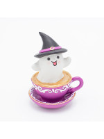 ΦΑΝΤΑΣΜΑΤΑΚΙ ΣΕ ΜΩΒ ΦΛΥΤΖΑΝΑΚΙ, HALLOWEEN, 7.6x6x10.3cm