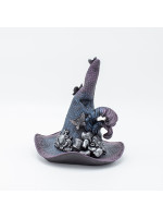 ΚΑΠΕΛΟ ΜΑΓΙΣΣΑΣ, ΜΕ ΑΓΚΡΑΦΑ, HALLOWEEN, 18.3x16.5x18.8cm