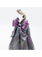 ΠΟΛΥΡΕΖΙΝ ΚΟΛΟΚΥΘΑ ΜΕ ΜΩΒ ΦΙΟΓΚΟ, HALLOWEEN, 15x14x26cm