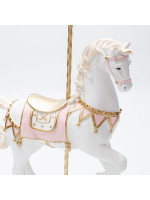 ΠΟΛΥΡΕΖΙΝ ΑΛΟΓΑΚΙ ΚΑΡΟΥΖΕΛ, ΡΟΖ, 25.5x30cm