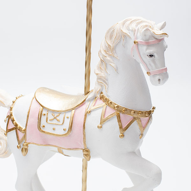 ΠΟΛΥΡΕΖΙΝ ΑΛΟΓΑΚΙ ΚΑΡΟΥΖΕΛ, ΡΟΖ, 25.5x30cm