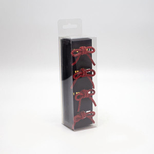 ΔΑΧΤΥΛΙΔΙΑ ΠΕΤΣΕΤΑΣ, ΜΕΤΑΛΛΙΚΑ, ΦΙΟΓΚΟΣ ΚΟΚΚΙΝΟΣ ΜΕ ΣΤΡΑΣ, ΣΕΤ 4ΤΜΧ, 5x4x4.5cm