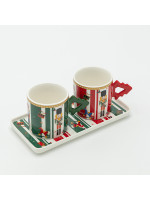 ΦΛΥΤΖΑΝΑΚΙΑ ΕΣΠΡΕΣΣΟ ΜΕ ΚΑΡΥΟΘΡΑΥΣΤΗ ΚΑΙ ΠΙΑΤΑΚΙ, ΣΕΤ 2ΤΜΧ