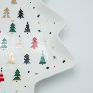 ΠΙΑΤΕΛΑ ΔΕΝΤΡΑΚΙ ΜΕ ΧΡΩΜΑΤΙΣΤΑ ΔΕΝΤΡΑΚΙΑ, 25cm