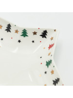 ΠΙΑΤΕΛΑ ΑΣΤΕΡΑΚΙ ΜΕ ΧΡΩΜΑΤΙΣΤΑ ΔΕΝΤΡΑΚΙΑ, 25cm