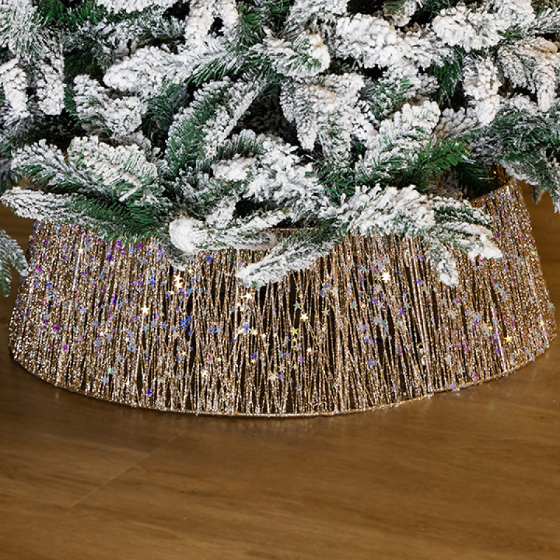 ΠΟΔΙΑ ΔΕΝΤΡΟΥ ΜΕ ΣΑΜΠΑΝΙ ΝΗΜΑ ΚΑΙ ΙΡΙΔΙΖΟΝΤΑ ΑΣΤΕΡΑΚΙΑ, 60x20cm