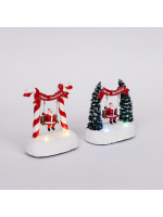 DISPLAY BOX, ΧΡΙΣΤΟΥΓΕΝΝΙΑΤΙΚΗ ΠΑΡΑΣΤΑΣΗ, CANDY, 2 ΣΧΕΔΙΑ, 12ΤΜΧ, 10.7x15cm