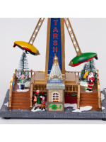 ΤΡΟΧΟΣ ΛΟΥΝΑ ΠΑΡΚ ΜΕ ΑΕΡΟΠΛΑΝΑΚΙΑ, ΜΕ ΜΟΥΣΙΚΗ, ΚΙΝΗΣΗ ΚΑΙ ΦΩΣ, ΜΕ ΜΕΤΑΣΧΗΜΑΤΙΣΤΗ, 36.5x19x47,5cm