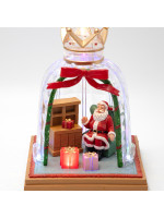 ΧΡΙΣΤΟΥΓΕΝΝΙΑΤΙΚΗ ΠΑΡΑΣΤΑΣΗ, ΣΤΕΜΜΑ, ΜΕ ΑΓΙΟ ΒΑΣΙΛΗ, ΦΩΤΙΖΟΜΕΝΟ, ΜΠΑΤΑΡΙΑΣ, 15.3x21cm